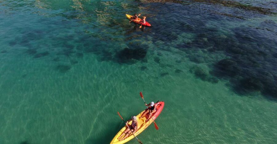 SCALA DEI TURCHI KAYAK TOUR & SNORKELING: Avventura in mare - The return and the weather reality check