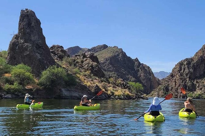 Scenic Guided Kayaking Tour on Saguaro Lake - Key things that make this kayak tour worth your time