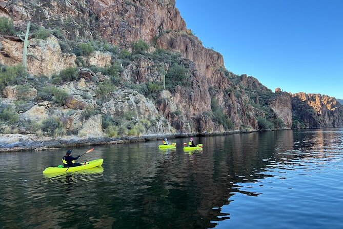 Scenic Guided Kayaking Tour on Saguaro Lake - Booking, weather, and cancellation: the practical reality