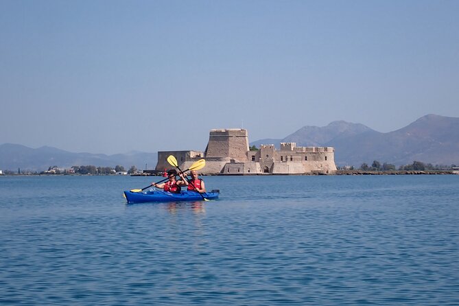 Sea Kayak Nafplio - Medieval Castles Tour - Fortress Stop 2: Acronafplia Fortress Walls Up Close