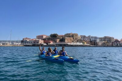 Sea Kayak Tour of Chania’s Old Venetian Port - Stop One: The Lighthouse of Chania from Water-Level Perspective