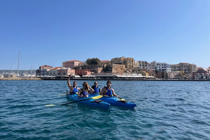 Sea Kayak Tour of Chania’s Old Venetian Port - Stop One: The Lighthouse of Chania from Water-Level Perspective
