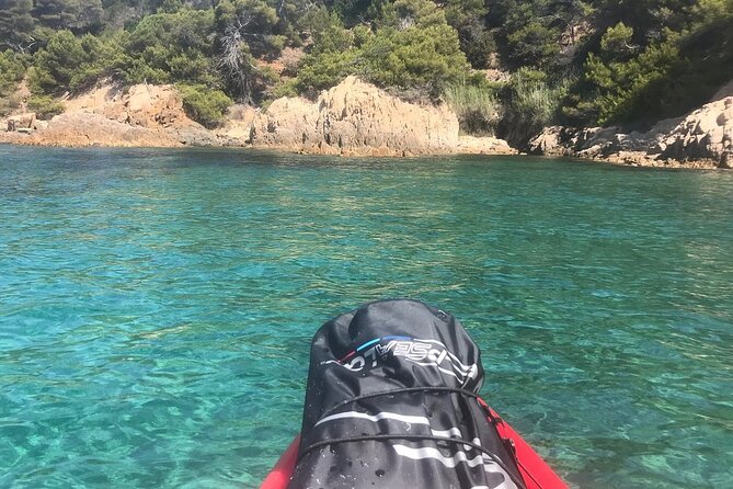 Sea kayaking in the heart of the Ramatuelle Nature Reserve - Price and value: $72.41 for 3 hours in a protected reserve