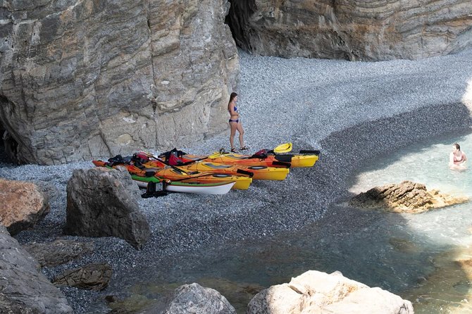 Sea Kayaking Sfakia, Crete - Lunch in Loutro: taverna food or bring your own