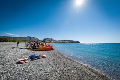 Sea Kayaking Tour - Red Sand Beach (South Pirates Route) - What you’ll do on the water (2.5 hours of paddling, 9.4 km total)