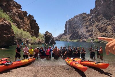 Self‑Drive Emerald Cave Kayak Tour in Black Canyon - What happens once you’re on the water in Black Canyon