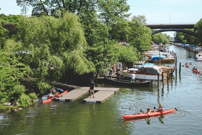 Self-Guided Kayak Adventure In Central Stockholm (One-man kayak) - Stop 2: Old Town Views From a Different Angle