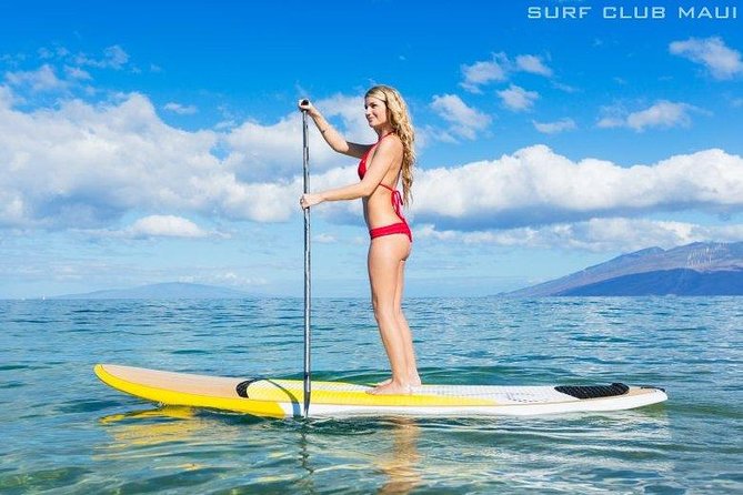 Semi Private Stand Up Paddle Boarding (SUP) Class at Kalama Beach in Kihei - Semi-Private in Real Life: You Keep Your People, Up to 6