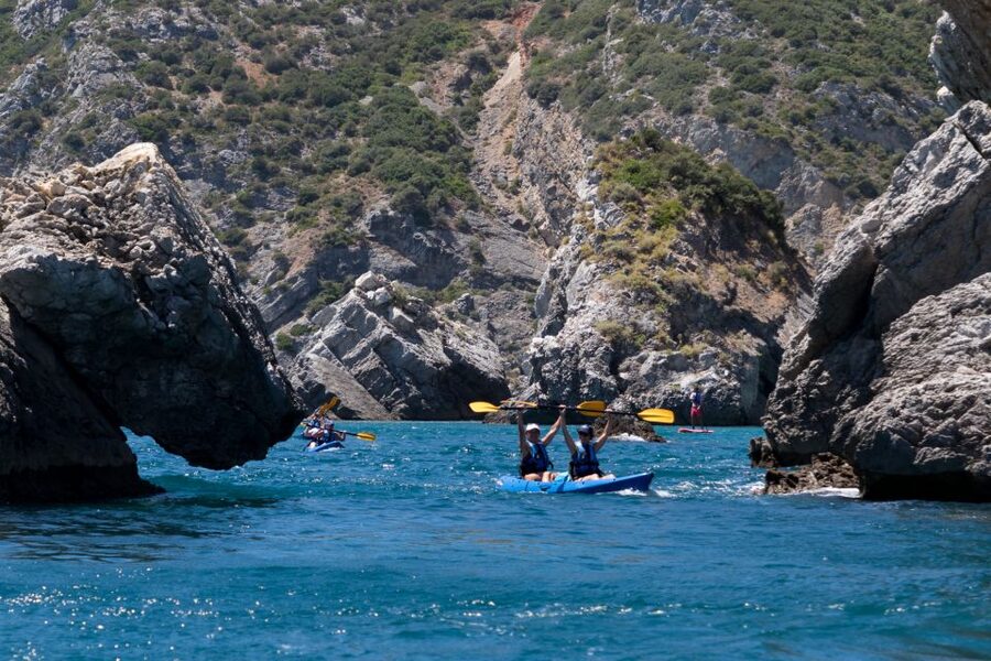 Sesimbra: Arrabida Natural Park & Caves Guided Kayaking Tour - Weather and sea conditions: what can change once you’re on the water