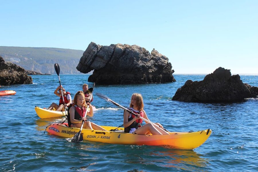 Sesimbra: Ribeiro Cavalo Beach, Caves, & Arrábida Kayak Tour - What you get included vs what you should bring