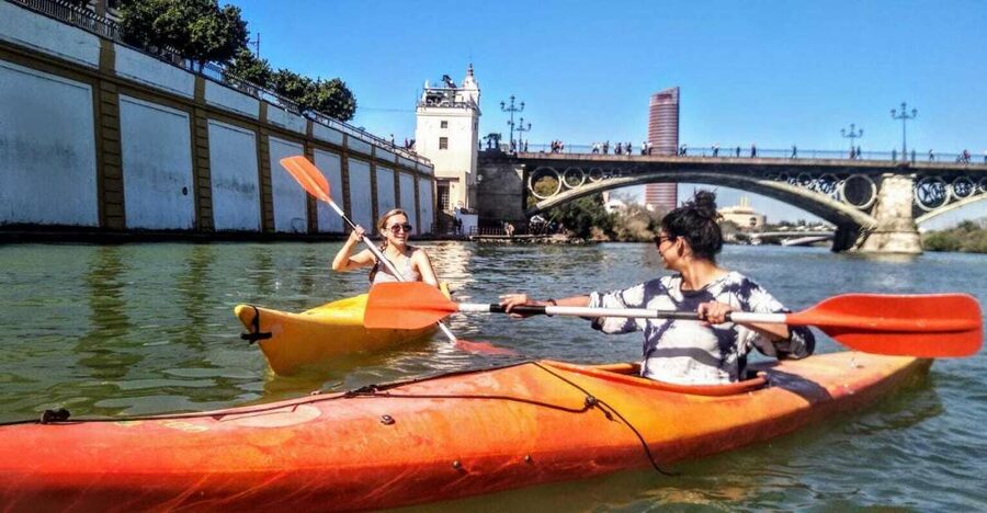 Sevilla: Kayak Rental on the Guadalquivir - Getting Set Up at Club Deportivo Triana Turismo (and Finding It)