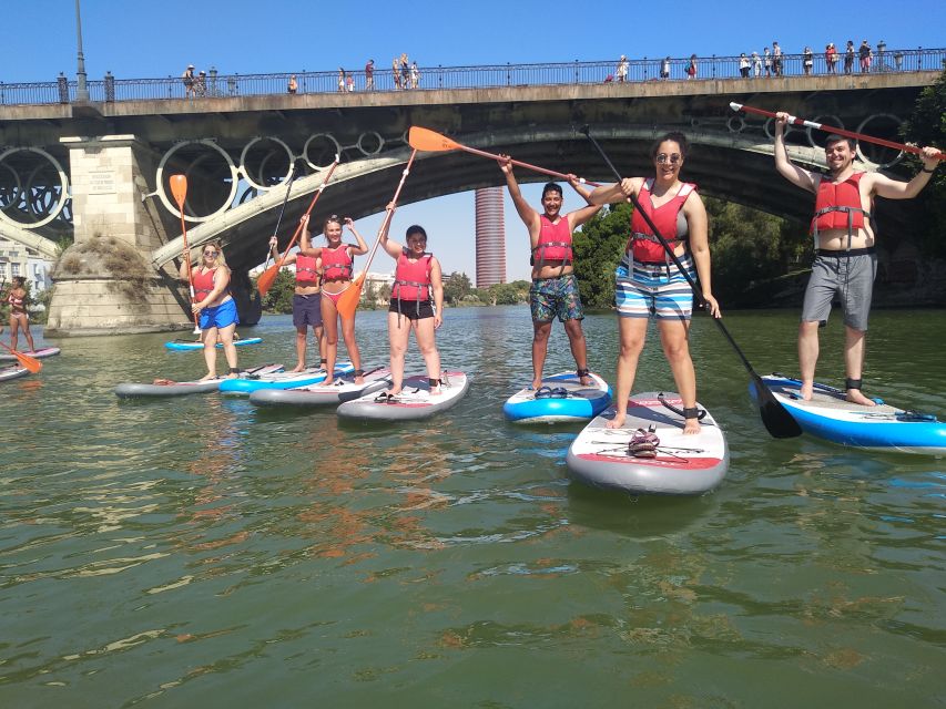 Seville: 2 Hour Paddle Surf Class - Paddling under Triana Bridge and past Seville sights