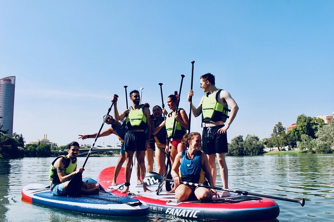 Seville: Paddle Surf on an XXL Board - XXL Big SUP in Seville: A Different View, Built for Groups