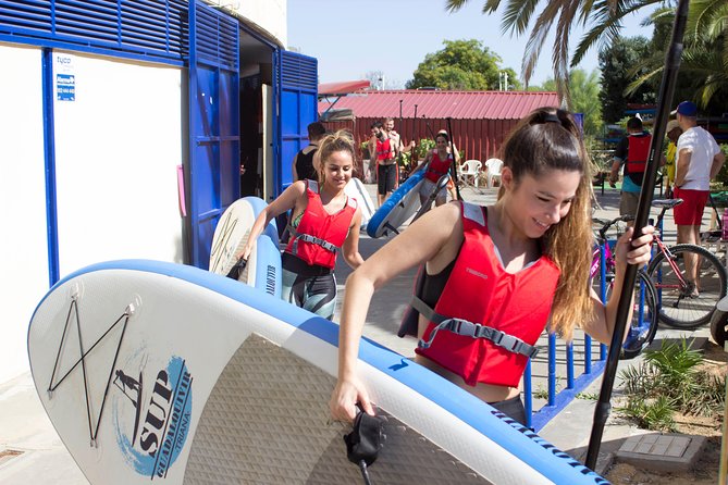 Seville Paddle Surf Sup in the Guadalquivir River - Getting Set Up Fast: What Learning SUP Feels Like in Real Life