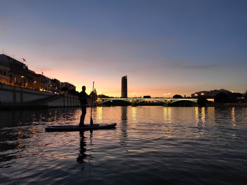 Seville: Sunset and Evening Paddle Boarding Tour - Key highlights to pay attention to
