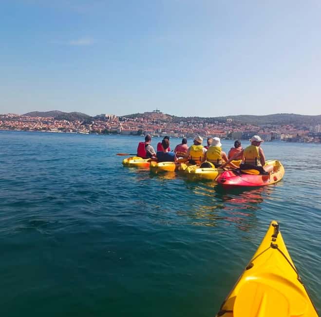 Šibenik: Sea Kayaking Tour to St. Nicholas Fortress - Getting to Mandalina and what the safety briefing really covers