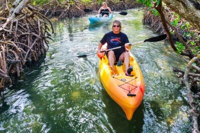 Siesta Key Kayak Tour - The secret beach stop: shells, swimming, and shallow-water magic