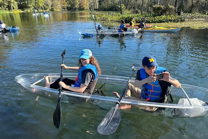 Silver Springs Self Guided Clear Kayak Rentals - Clear Tandem Kayaks and the Important Weight Limits