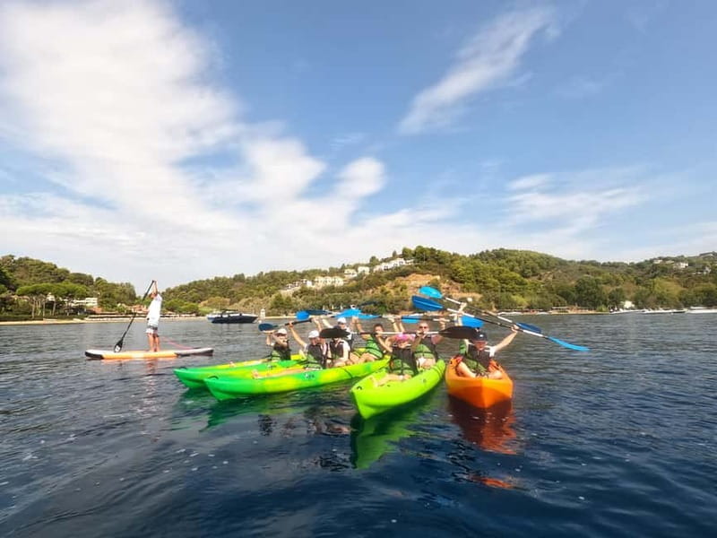 Skiathos: Guided Sea Kayaking Tour with Swim Stop - Optional SUP Time: Trying Stand-Up Paddleboarding
