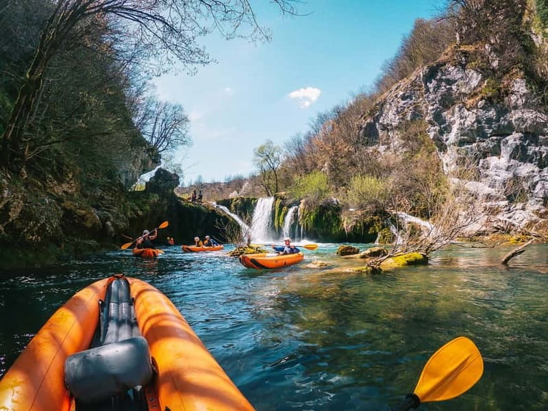 Slunj: River and Waterfalls Kayaking on Mrežnica river - Best for: who will love Mrežnica most