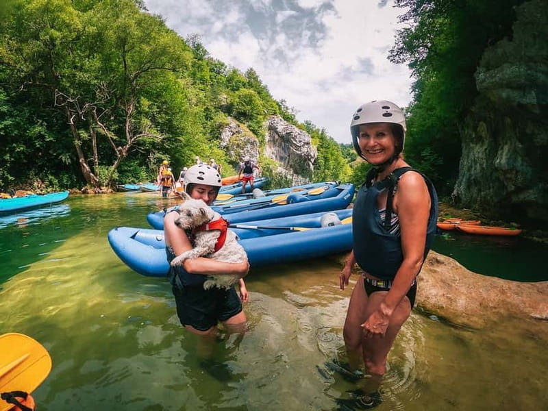 Slunj: River and Waterfalls Kayaking on Mrežnica river - The 2.5-hour guided kayak on Mrežnica: 5 kilometers that feel like more