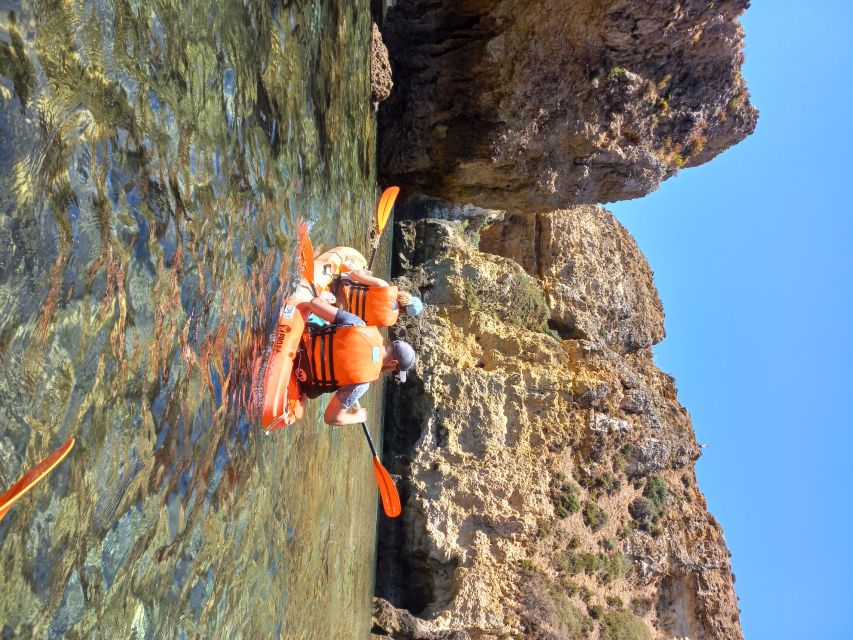 Small-group Kayak experience at Ponta da Piedade - The Short River Boat Ride That Helps You Read the Coast