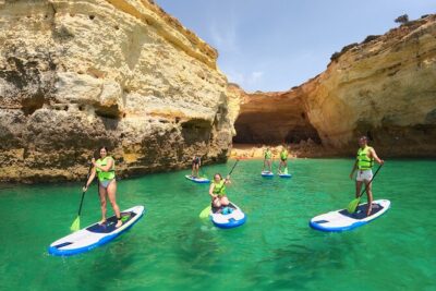 Small Group Kayak Experience In Benagil Cave with 4K Photos - The Gear Setup: Kayak, Life Jacket, Dry Bag, and Seat Comfort