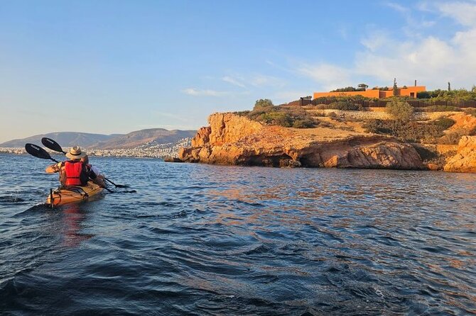 Small Group Sunset Sea Kayaking in Athens Riviera with Snorkeling - Getting to the Water at Leof. Kavouriou (Vouliagmeni) and What Happens First