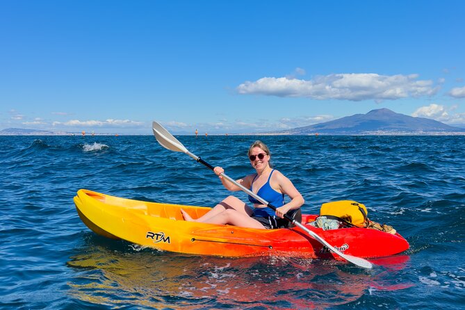 Small groups Kayak tour from Sorrento to Bagni Regina Giovanna - The one fair heads-up: changing room privacy
