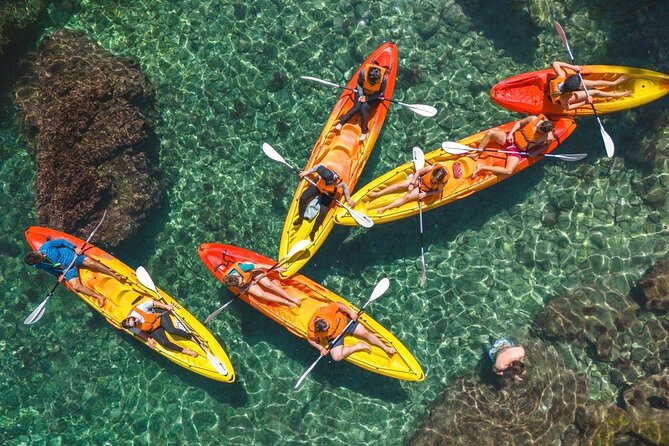 Small groups Kayak tour from Sorrento to Bagni Regina Giovanna - The two-hour plan: what your time actually feels like