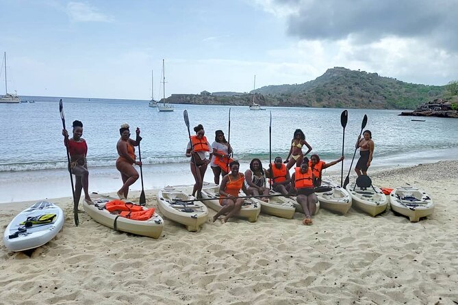 Snorkeling, Kayaking and Paddle Board Activity in Antigua - Antigua’s lagoon route: from Galleon Beach toward Nelson’s Dockyard