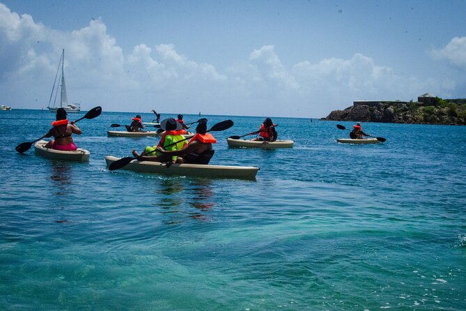 Snorkeling, Kayaking and Paddle Board Activity in Antigua - Freeman’s Bay snorkeling: turtles, reef fish, and shipwrecks