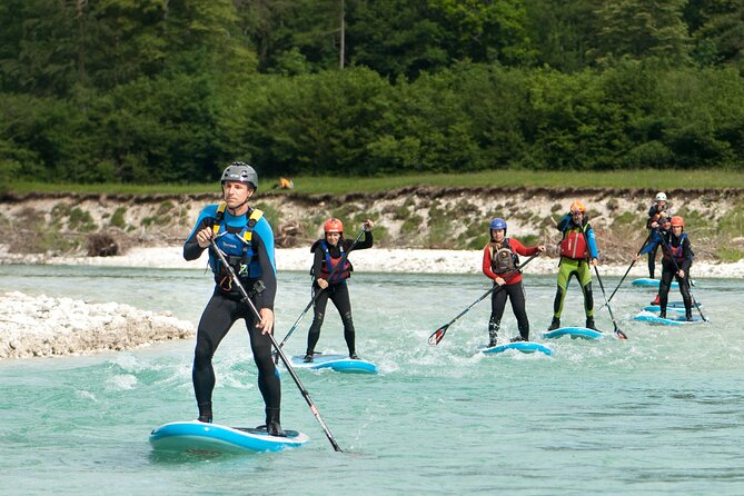 Soca Whitewater Stand-up Paddle Boarding Small Group Adventure - Quick hits on this Soča whitewater SUP day