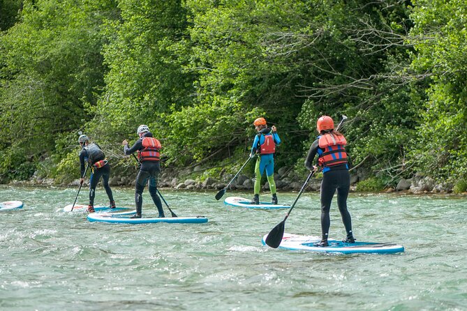 Soca Whitewater Stand-up Paddle Boarding Small Group Adventure - The Soča River run: what whitewater SUP actually feels like