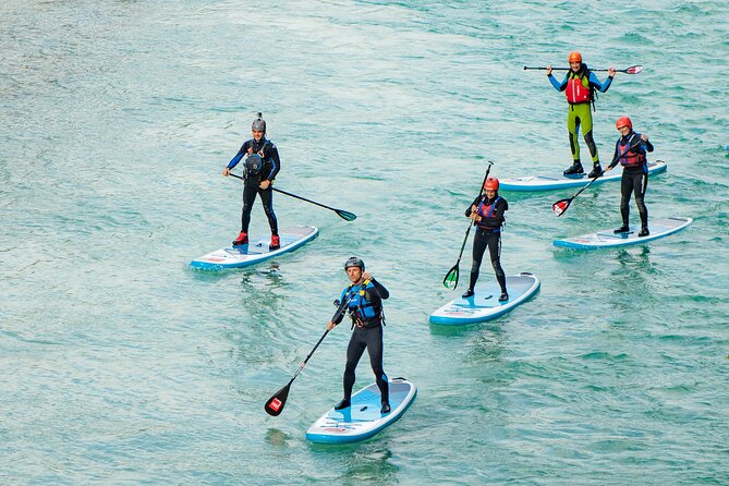 Soca Whitewater Stand-up Paddle Boarding Small Group Adventure - Finish line logistics: van waiting, clothes sorted, and the ride back