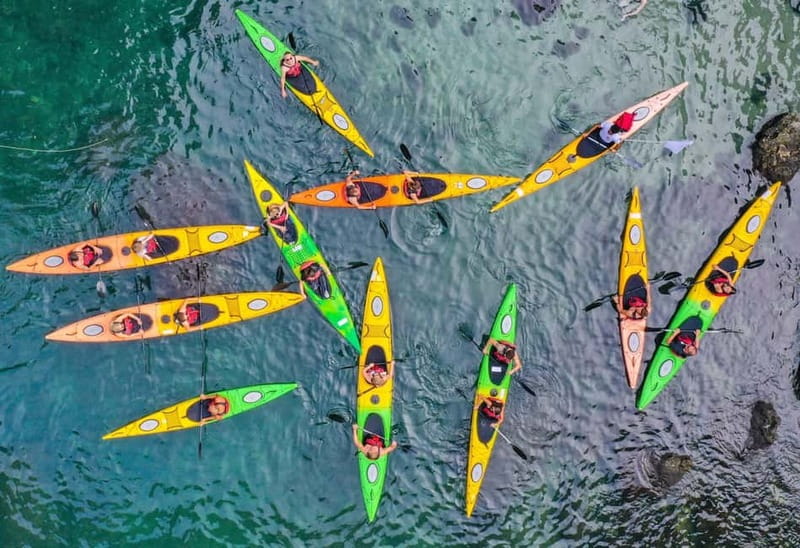 Sorrento: Guided Kayak Tour + Free 1h Paddleboarding - From Marina Grande to Queen Giovanna’s Baths: The Real Point of This Trip