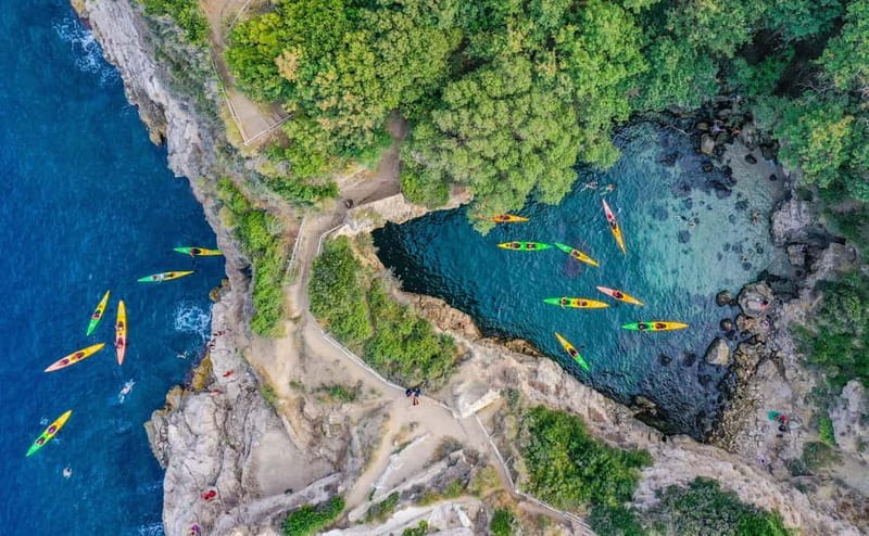 Sorrento: Guided Kayak Tour + Free 1h Paddleboarding - The Gear and Briefing That Make This Feel Safe