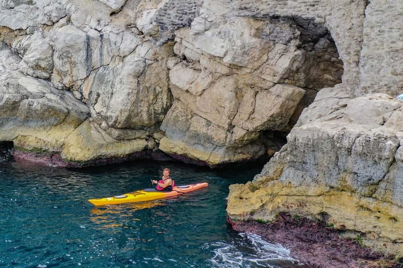 Sorrento: Guided Kayak Tour + Free 1h Paddleboarding - The Extra Hour: Free Paddleboarding, Your Choice of Timing