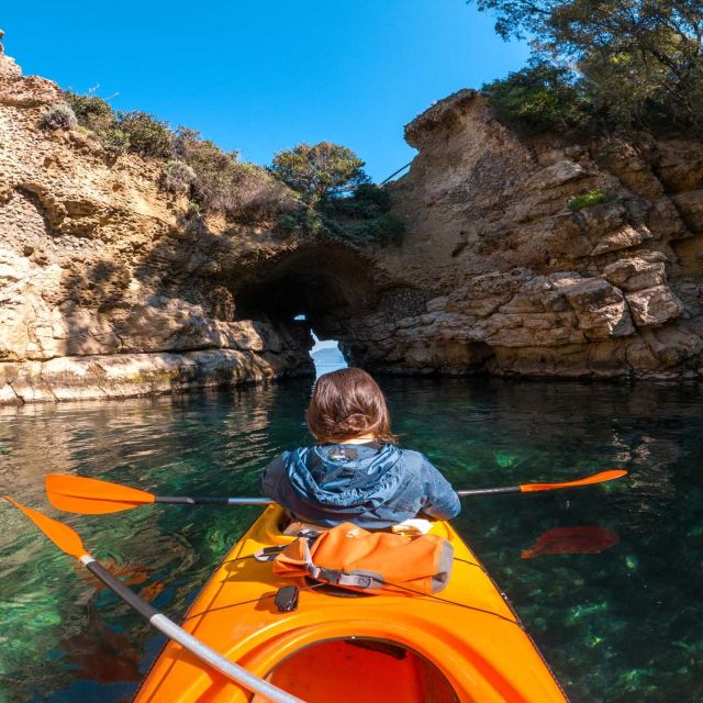 Sorrento: Premium Kayaking Experience with Swimming - Kayaks, gear, and small-group comfort for up to 10 people