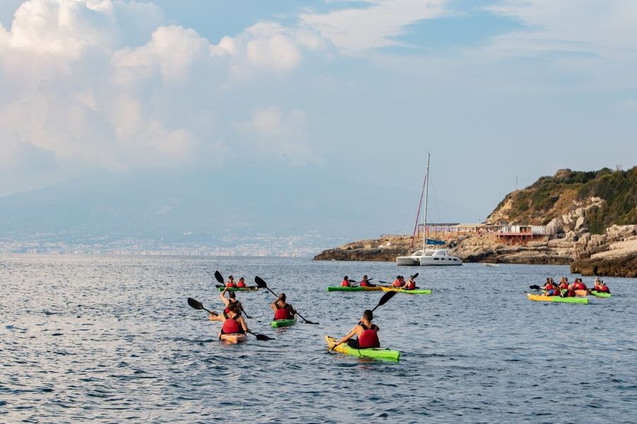 Sorrento: Premium Kayaking Experience with Swimming - Paddling through Sorrento’s marine reserve waters