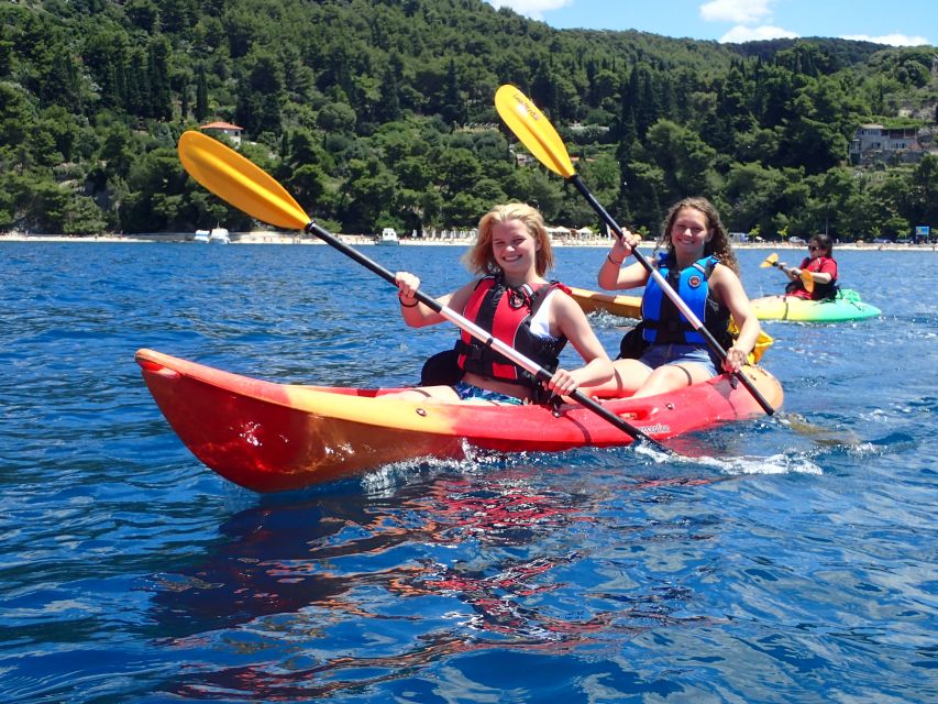 Split 4-Hour Guided Sea Kayak Tour - Westbound views: Kaštela channel, Mosor Hill, and Čiovo on the horizon