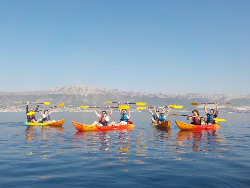 Split 4-Hour Guided Sea Kayak Tour - Sustipan Cliff: 40 meters above the water and the courage factor