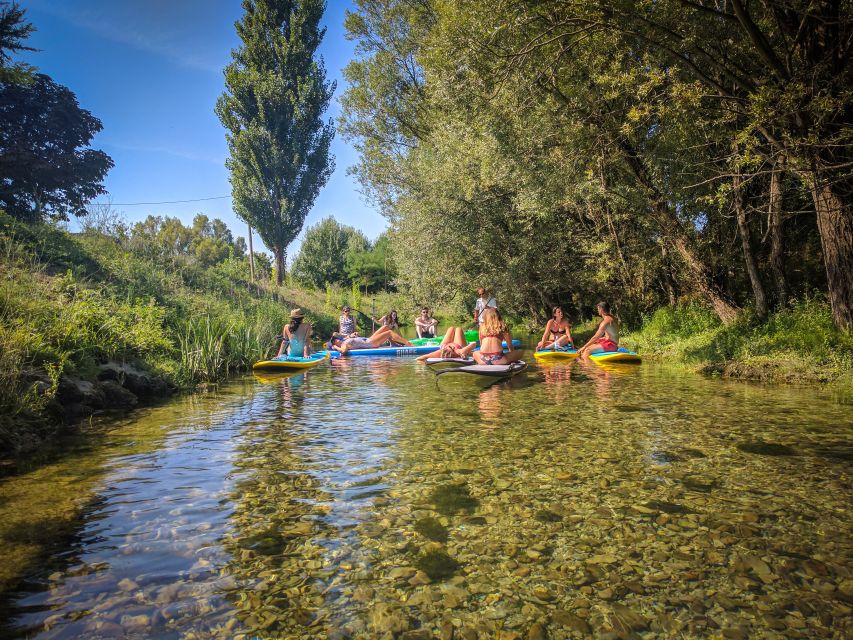 Split: Adriatic Sea and River Stand-Up Paddleboard Tour - Stobreč white rocks and cliffs: local architecture meets your board