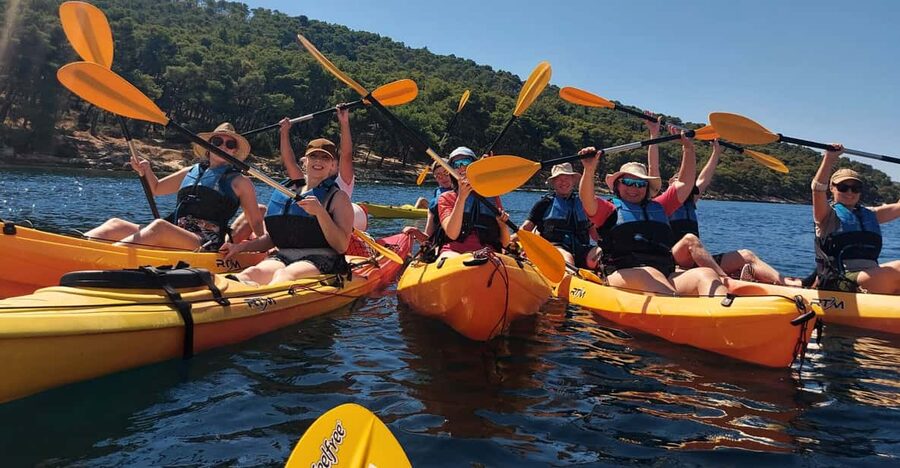 Split: Guided Sea Kayaking Tour with Snorkeling - Bene Beach start: your easy entry point to Marjan Hill