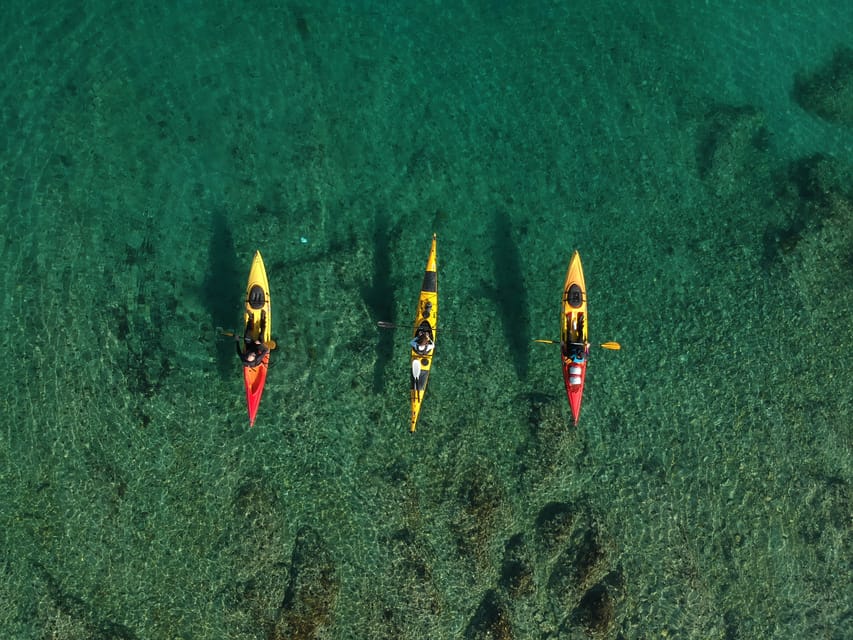 Split: Guided Sea Kayaking Tour with Snorkeling - What you’ll pass by: Bene, Kašjuni Beach, Tito’s Villa, and Marjan’s viewpoints