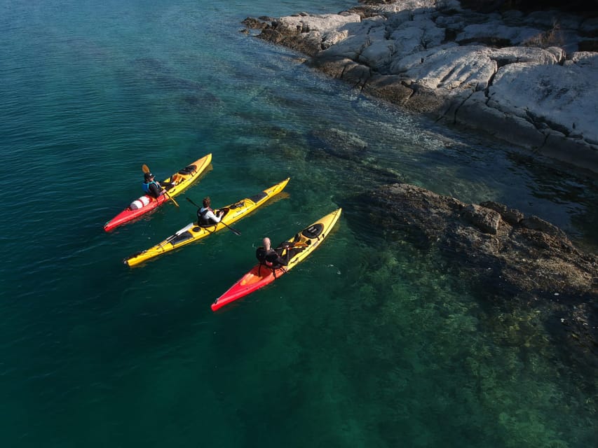 Split: Guided Sea Kayaking Tour with Snorkeling - The first lesson matters: safety briefing, paddling control, and that practiced plunge
