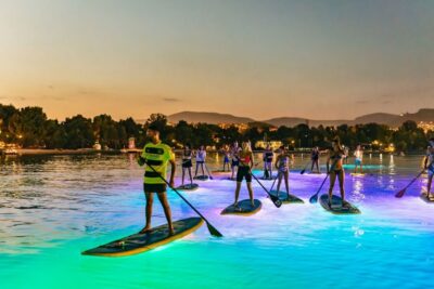 Split: Stand Up Paddleboard Night Glow Tour - Safety Briefing First: How They Keep Beginners Comfortable