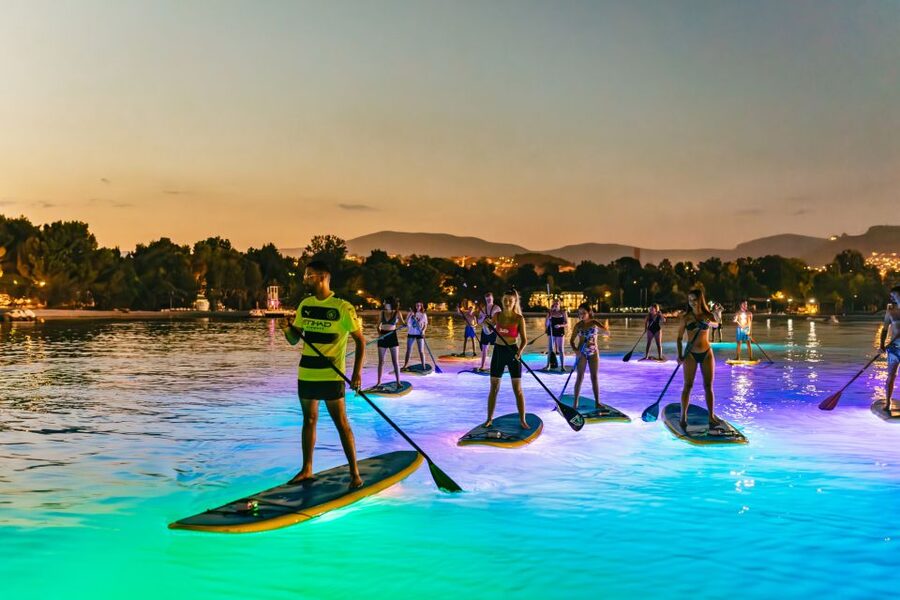 Split: Stand Up Paddleboard Night Glow Tour - Safety Briefing First: How They Keep Beginners Comfortable