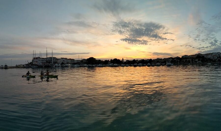 Split: Sunset Guided Kayaking Tour - Sunset on the Adriatic: Paddling, Swimming, and Cliff-Jumping Options