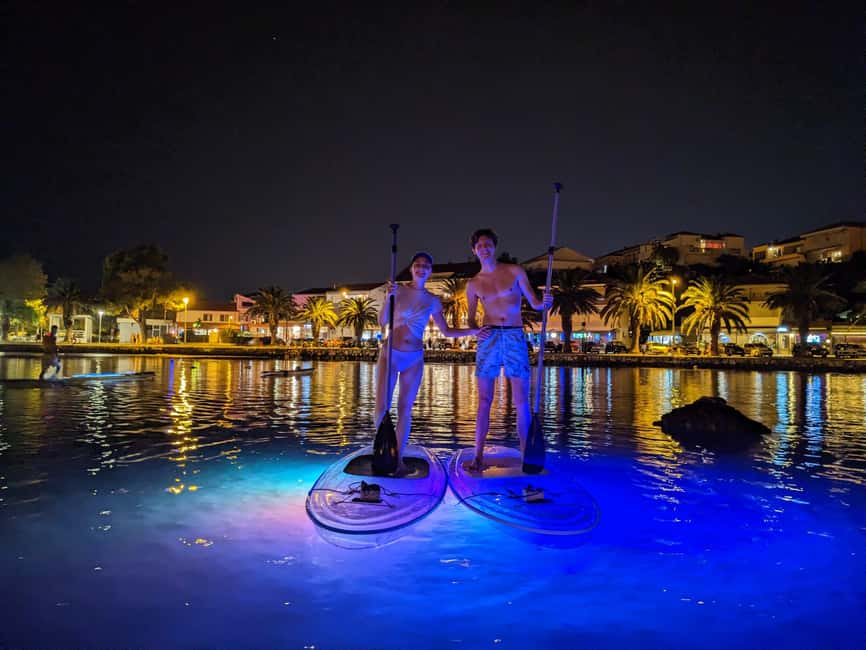 Split: Transparent SUP night Glow tour - How to enjoy the glow like a first-timer